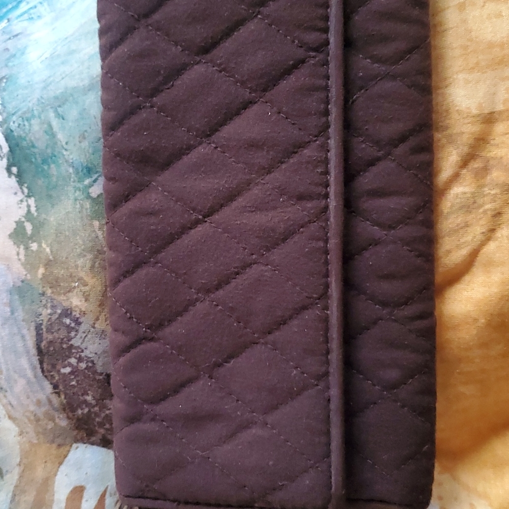 Vera Bradley's chocolate wallet
